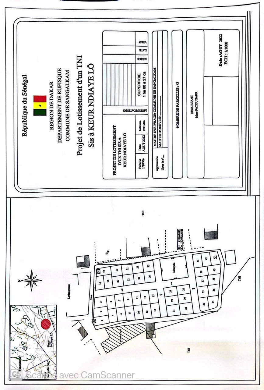 image terrain keur ndiayelo